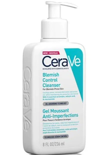 CeraVe Gel Moussant Anti-Imperfections (Blemish Control) 236 ml