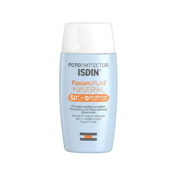 ISDIN Fotoprotector Fusion Fluid Mineral SPF 50+ 0% Filtres Chimiques 50 ml