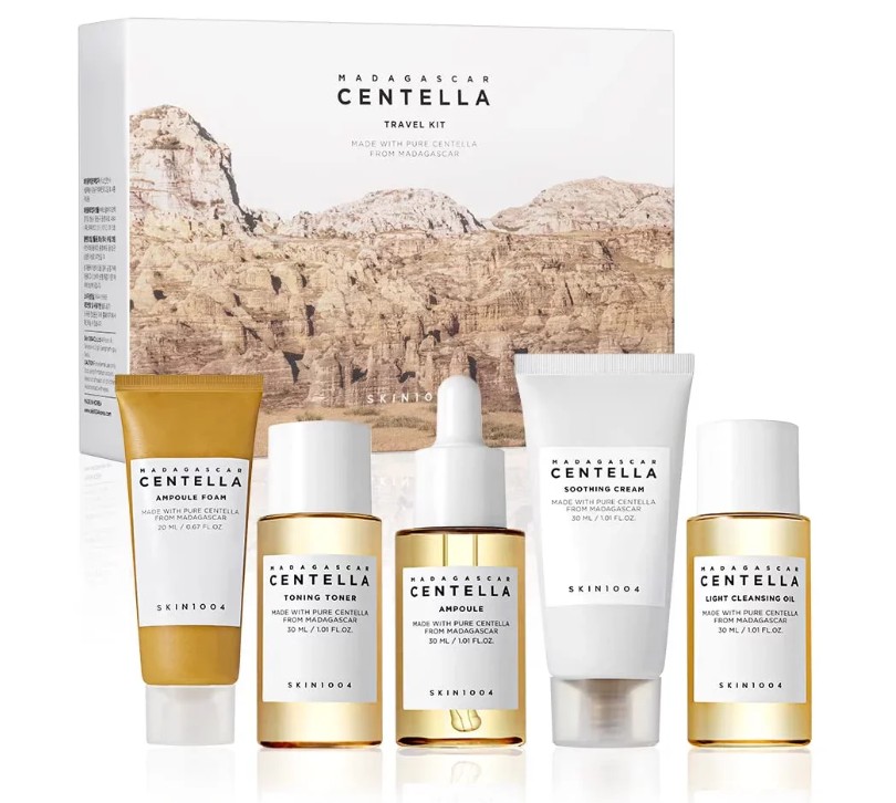 SKIN1004 Madagascar Centella Travel Kit (5 étapes)